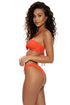 Luli Fama Diamond Girl High Leg Brazilian Bottom